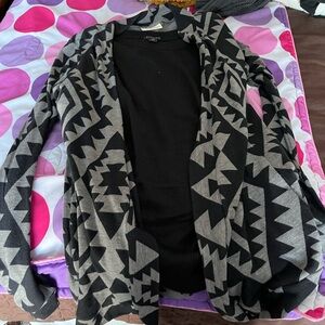 Metaphor Black Ribbed Knitwear